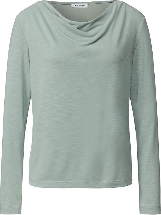 silk look waterfall shirt – Allgemeines Produktbild 