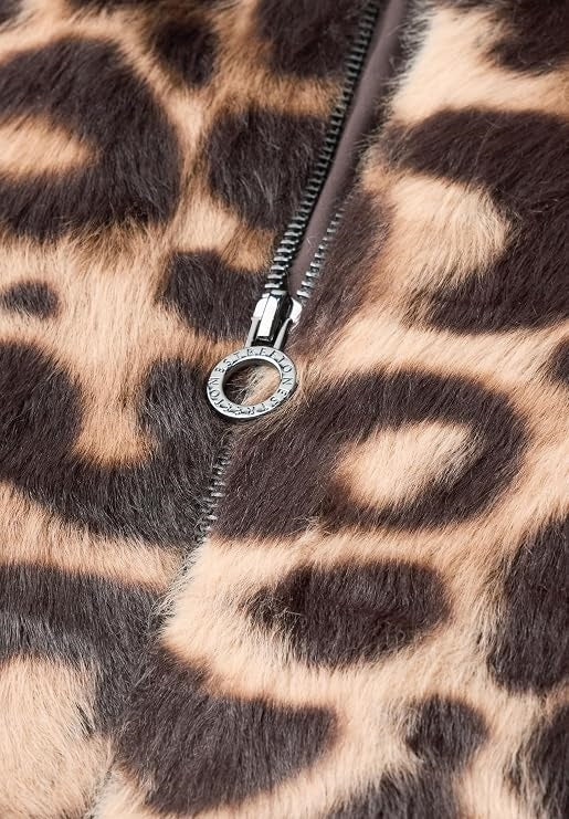LTD QR Fake Fur Bomber Jkt w. – Auburn Brown 