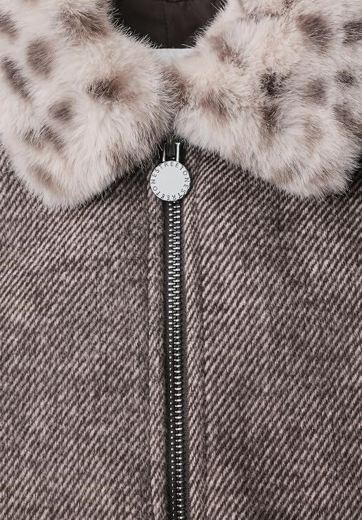 Short Wool Jkt – Black Coffee 