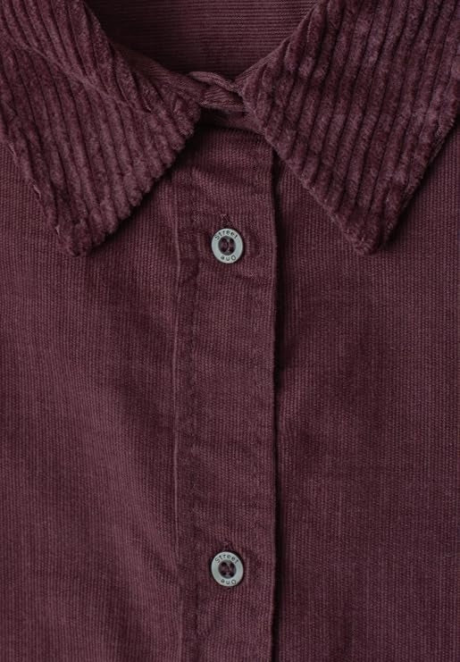 LTD QR Corduroy Mix shirtcolla – Rustic Rouge 