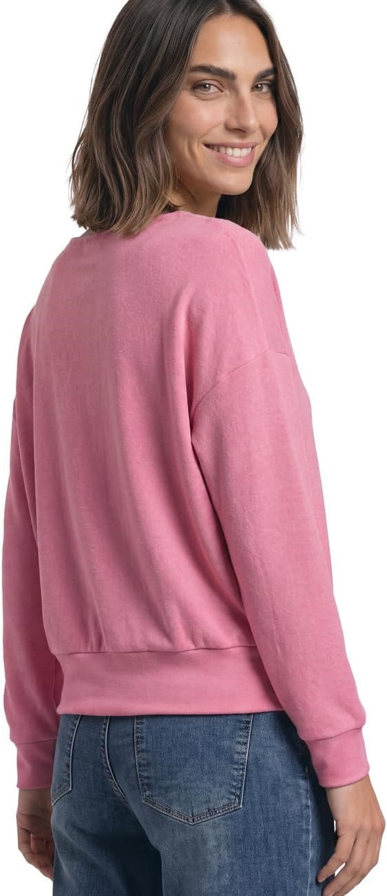 LTD QR soft shirt w.bottom cuf – Warm Blush Melange 