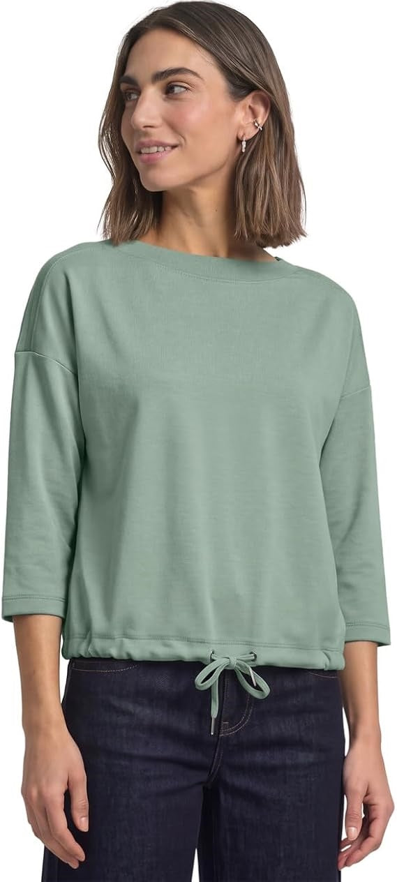 short u-boat shirt w.rib colla – Eucalyptus Green 