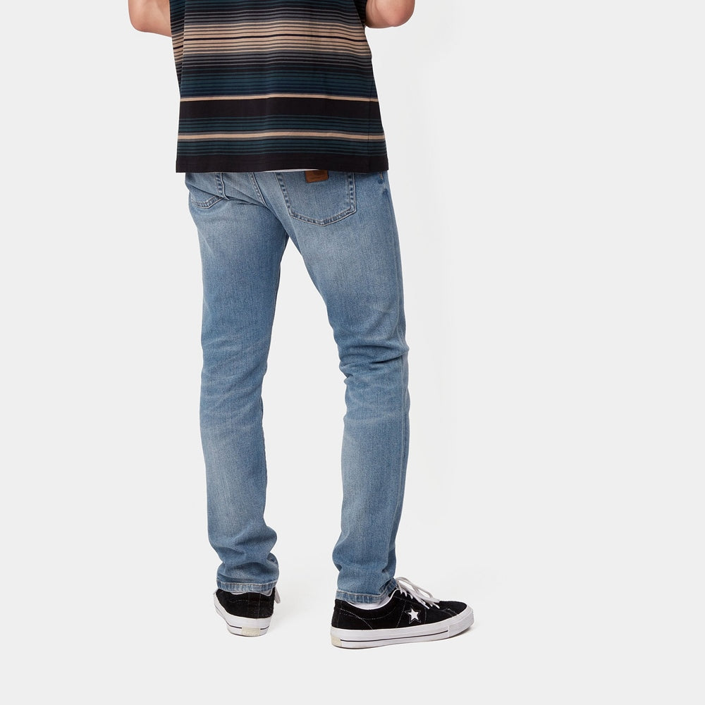 REBEL PANT BLUE MID USED WASH