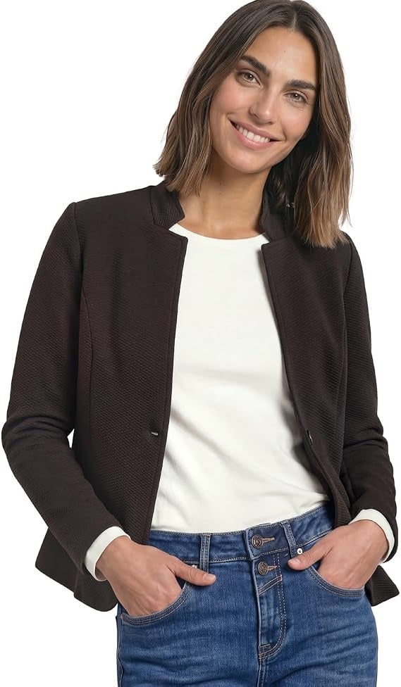QR Structured Jersey Blazer