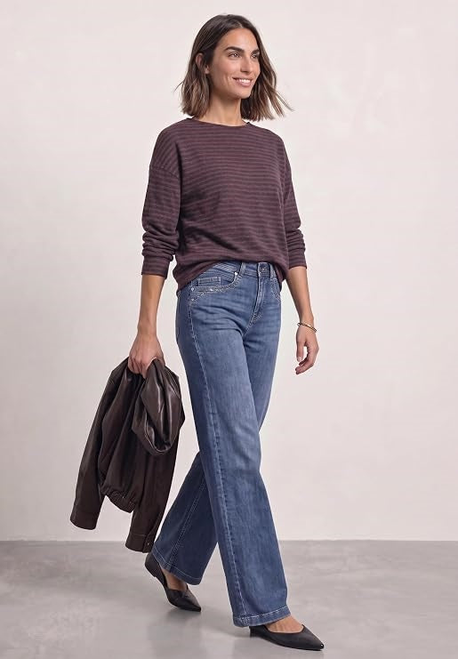 LTD QR soft yds shirt w.bottom – Rustic Rouge Mel. 
