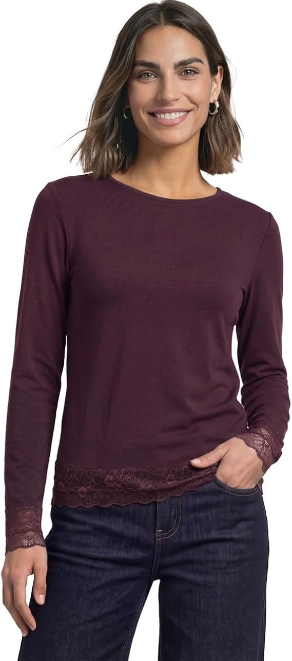 LTD QR basic shirt w.lace cuff