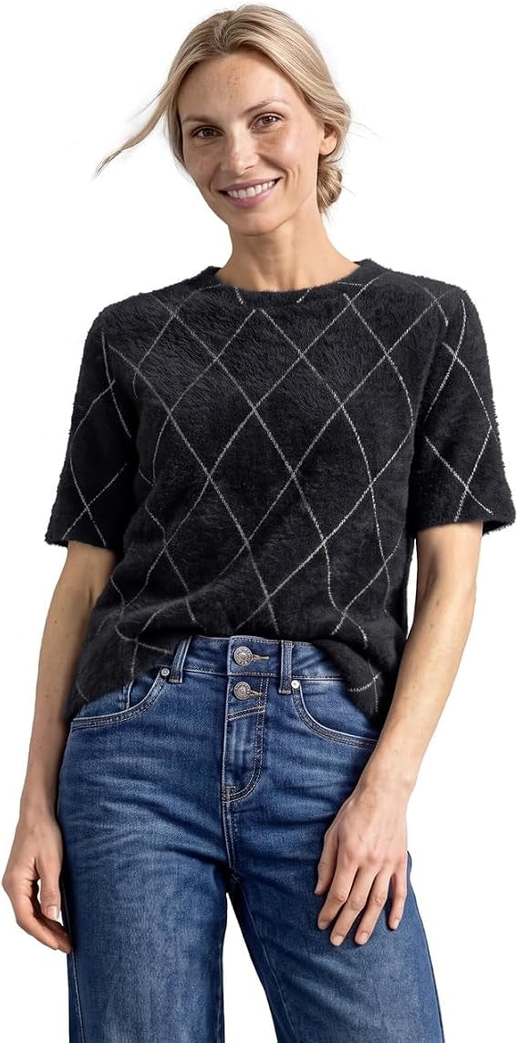 LTD QR fluffy shirt w.big dess
