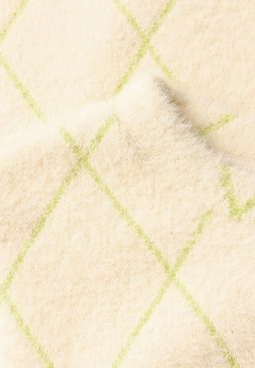 LTD QR fluffy shirt w.big dess – Pure Beige 