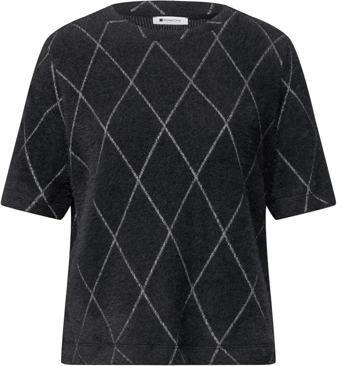 LTD QR fluffy shirt w.big dess – Armor Grey 