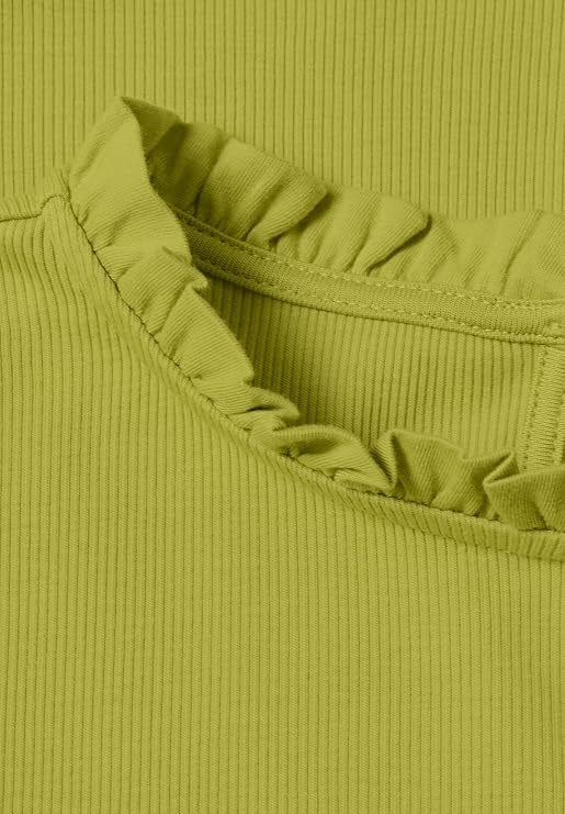 EOS_Shirt w. frills – Apple Lime 