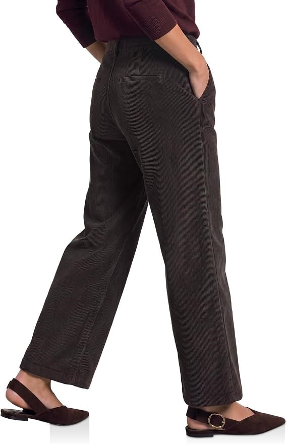 LTD QR Style Amalia Corduroy B – Black Coffee 