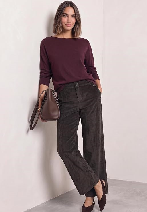 LTD QR Style Amalia Corduroy B – Black Coffee 