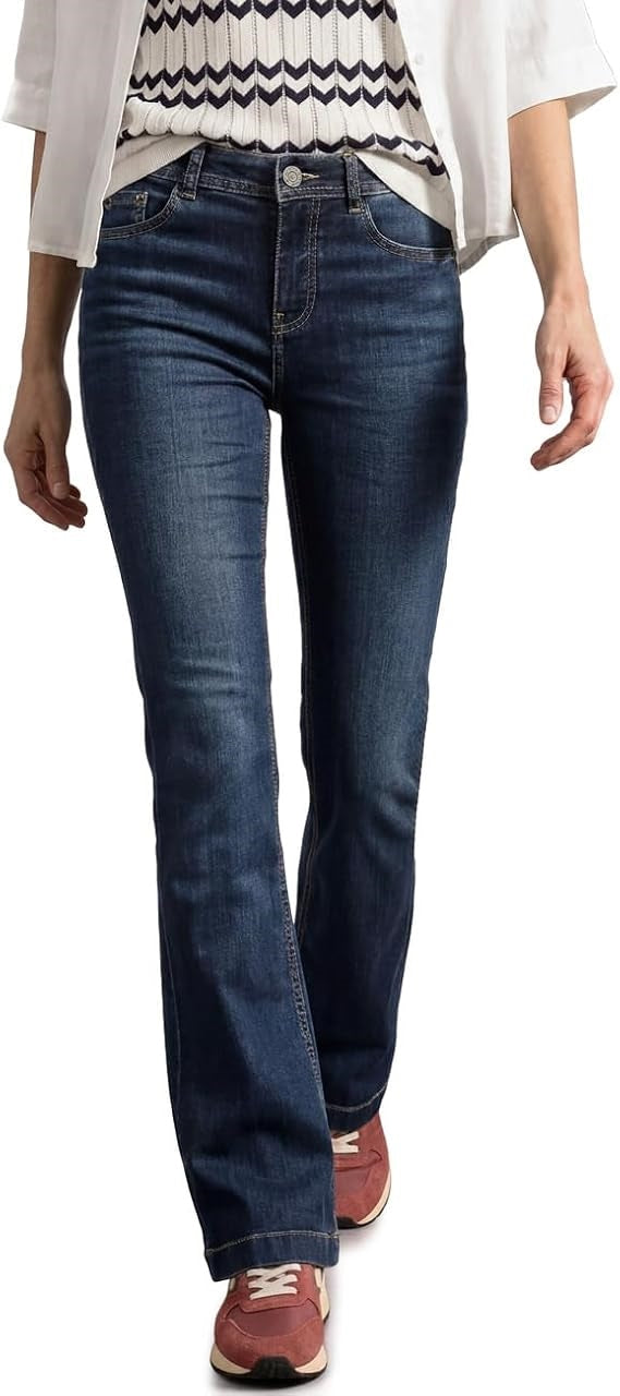 QR Style Blaire Bootcut,hw,dar – Allgemeines Produktbild #farbe_dark-blue-washed