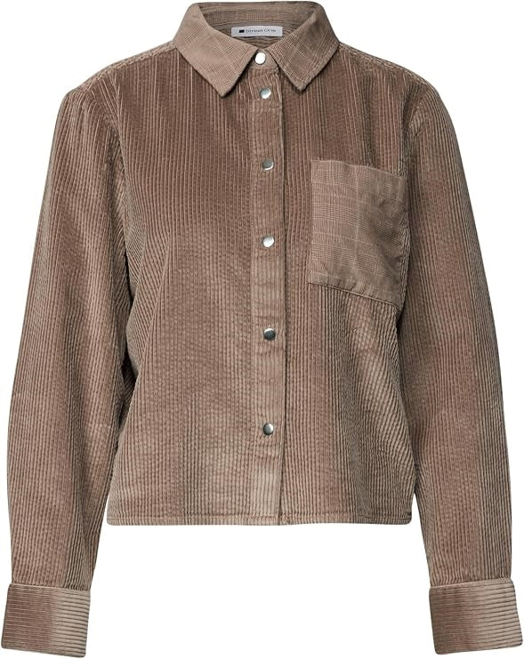 LTD QR Courduroy mix shirtcoll – Sanded Amber 