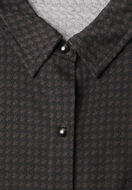 LTD QR printed jersey blouse – Allgemeines Produktbild 
