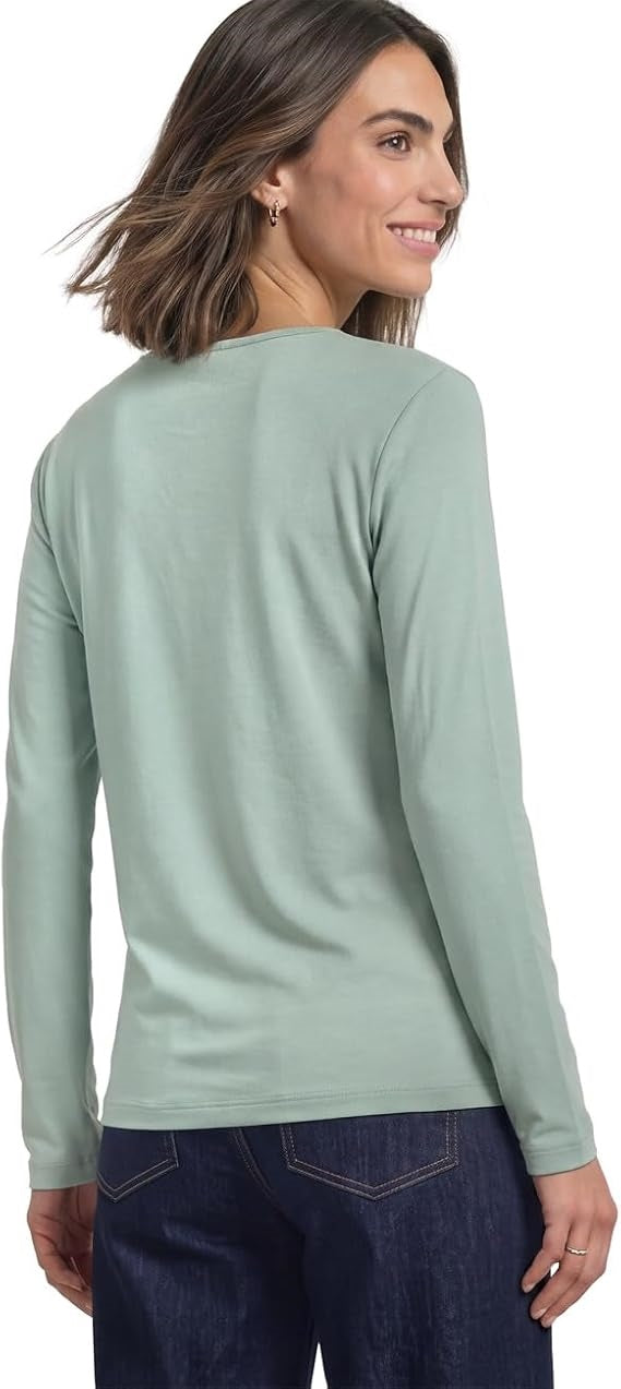 LTD QR long sleeve shirt w.hea – Eucalyptus Green 