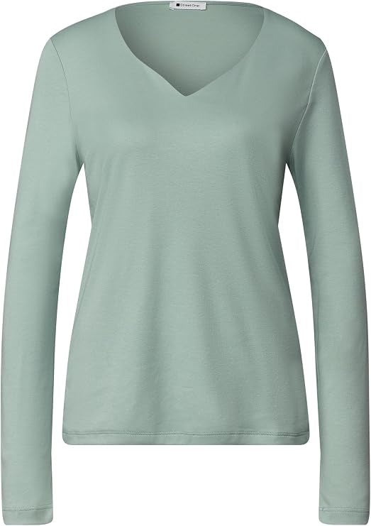 LTD QR long sleeve shirt w.hea – Eucalyptus Green 