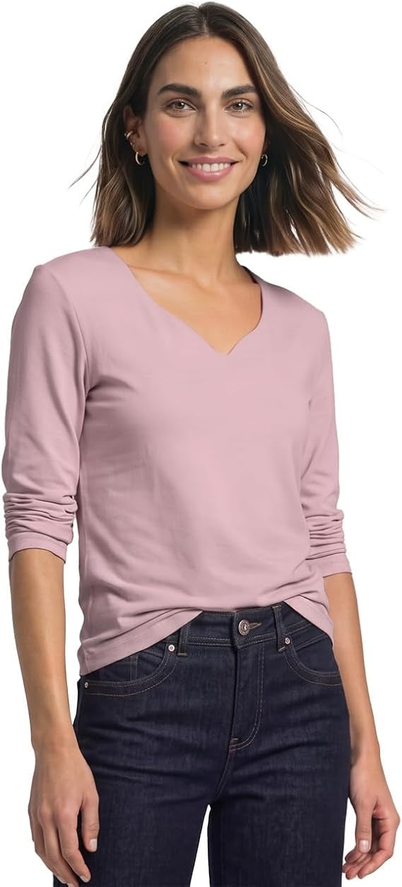 LTD QR long sleeve shirt w.hea – Quiet Rose 