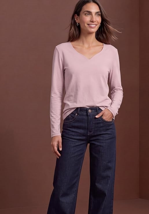 LTD QR long sleeve shirt w.hea – Quiet Rose 