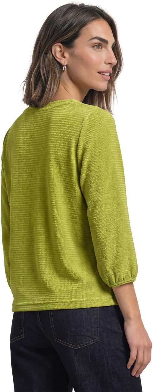 EOS_Cosy round neck Shirt – Apple Lime 