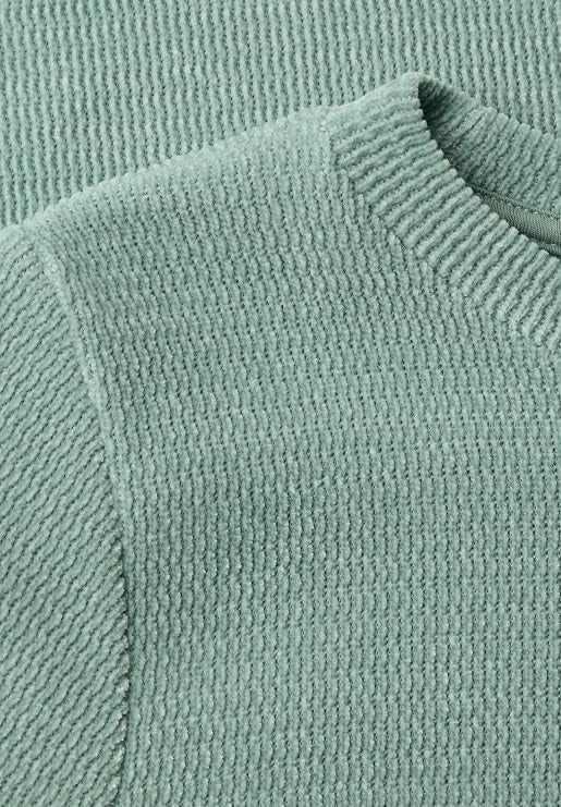 EOS_Cosy round neck Shirt – Eucalyptus Green 