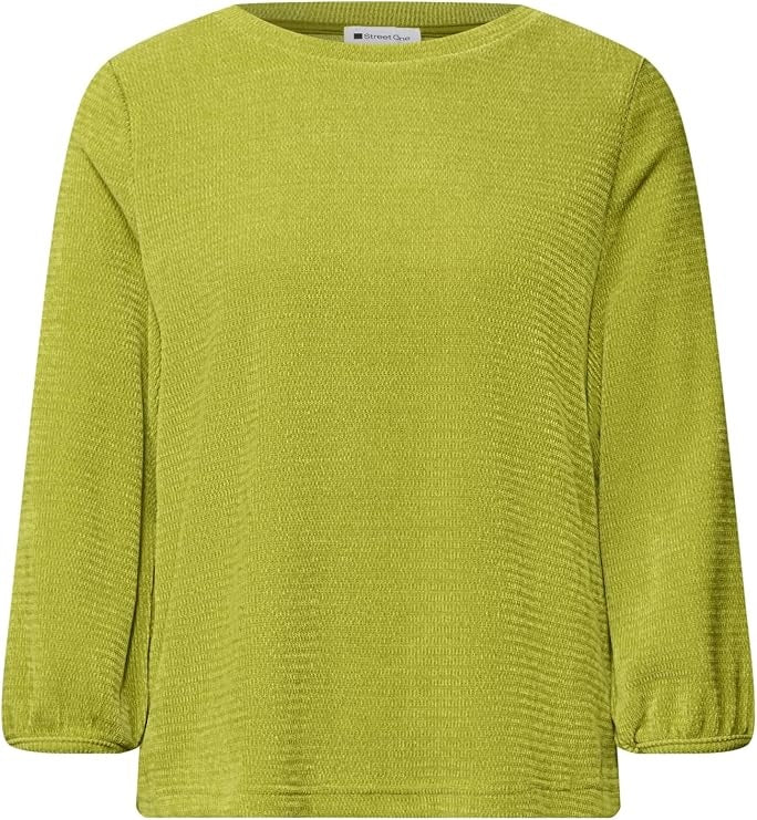 EOS_Cosy round neck Shirt – Apple Lime 