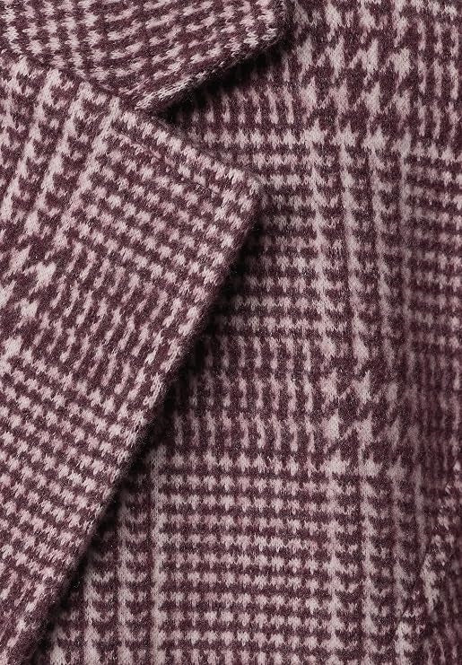 LTD QR Check Blazer – Rustic Rouge 