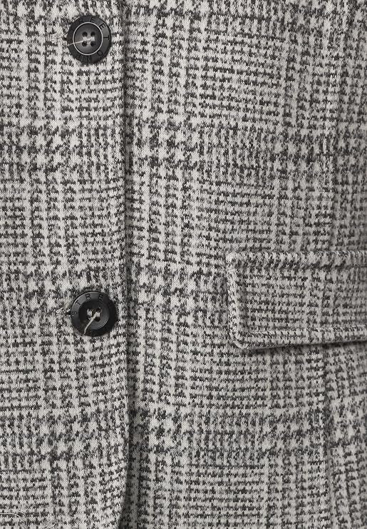 LTD QR Check Blazer – Black 