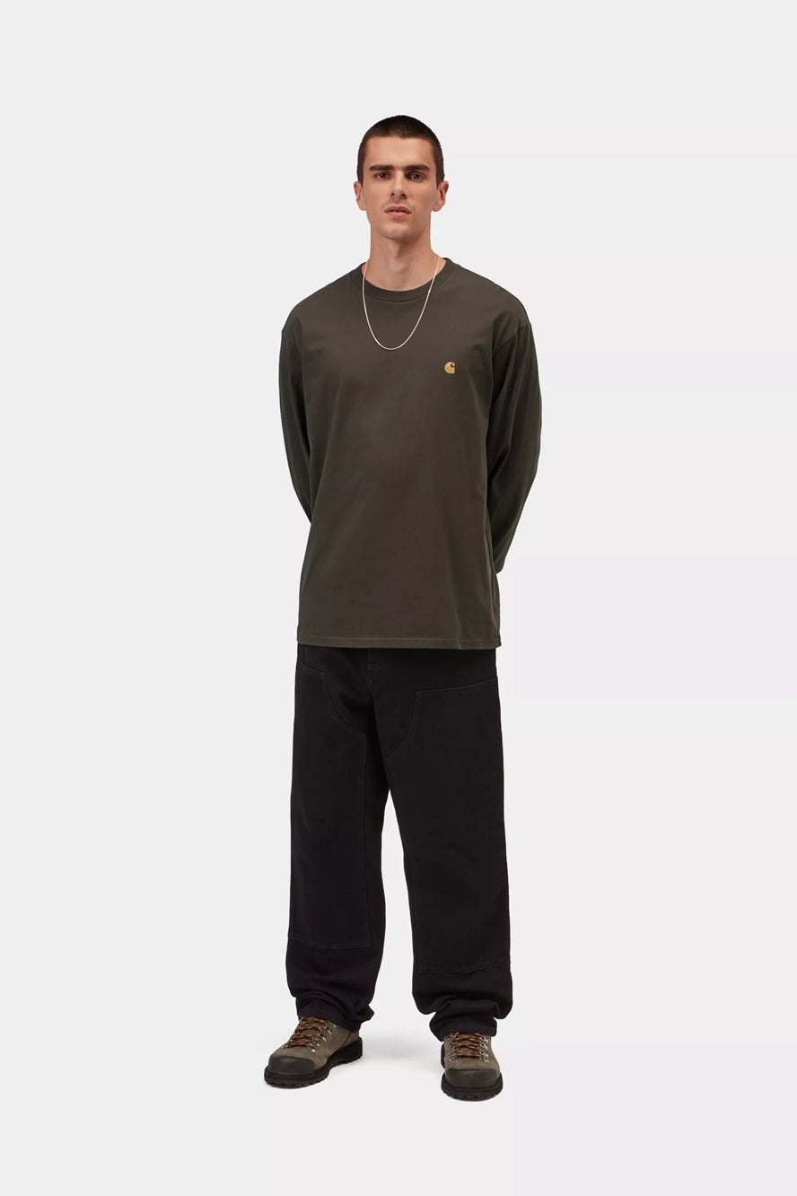 LS Chase T-Shirt Shungite/Gold