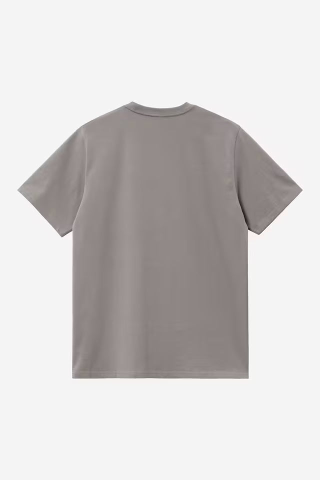 Script T-Shirt Shady Grey/Dark Navy