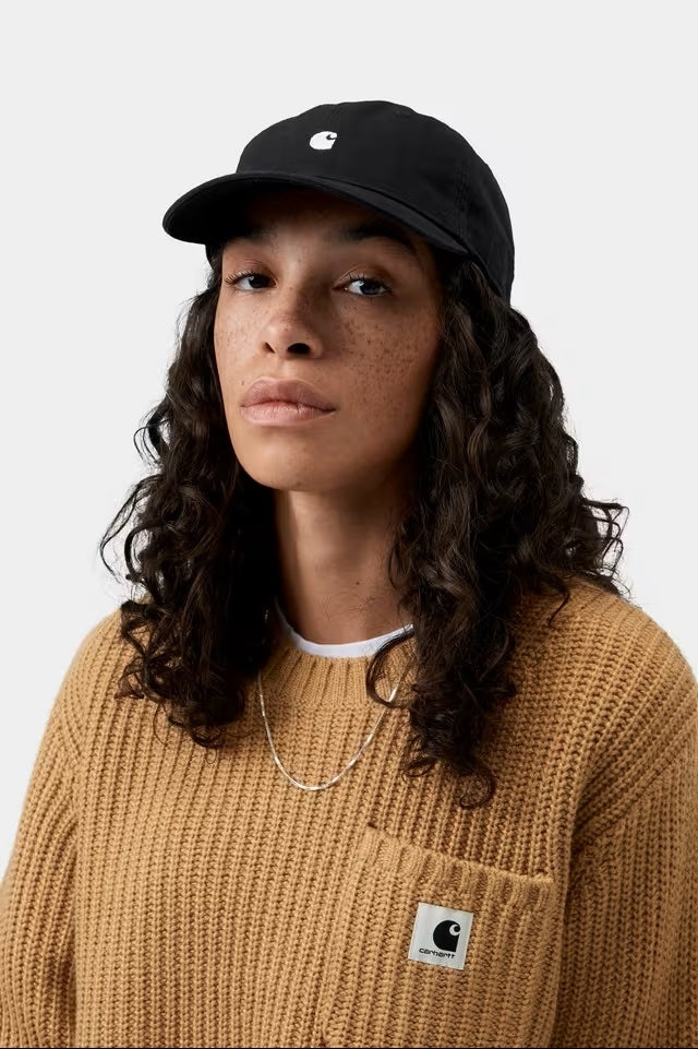 Madison Logo Cap Black/White