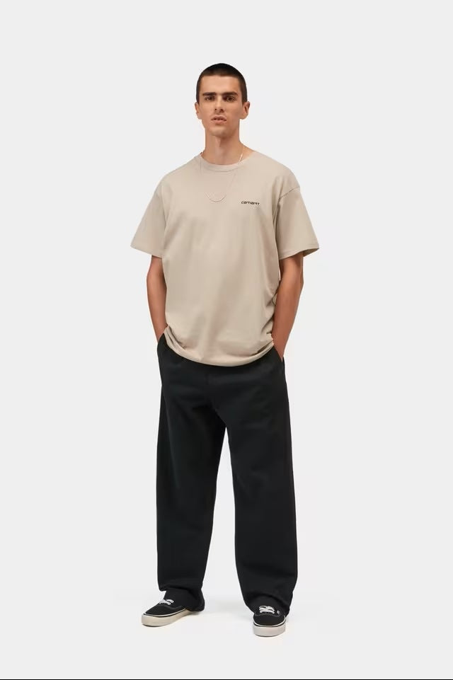 Script Embroidery T-Shirt Fleur/Black – Fleur 