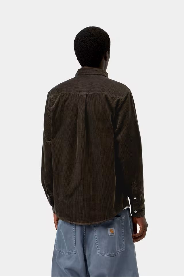 Madison Cord Shirt Tabacco