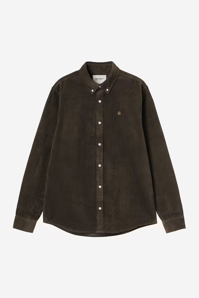 Madison Cord Shirt Tabacco