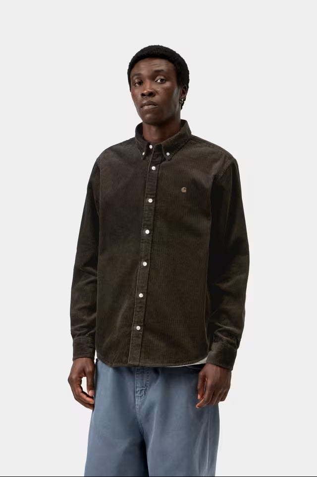 Madison Cord Shirt Tabacco – Tabacco 