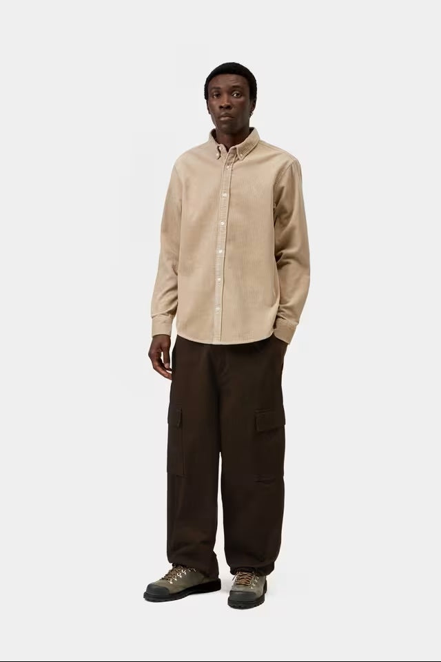 L/S Madison Cord Shirt Wall
