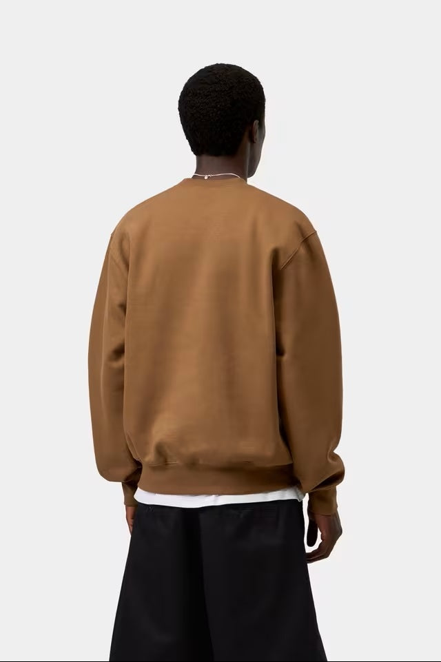 Carhartt Sweatshirt Wip H Brown/Black – Brown 