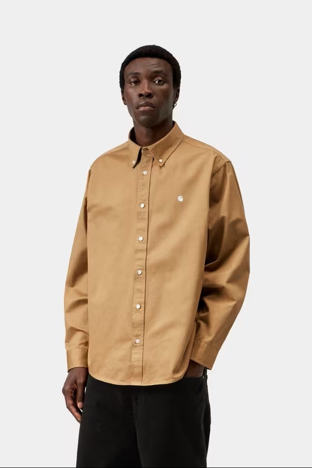 LS Madison Shirt WIP Dusty H – Brown 