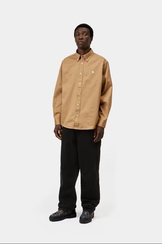 LS Madison Shirt WIP Dusty H – Brown 