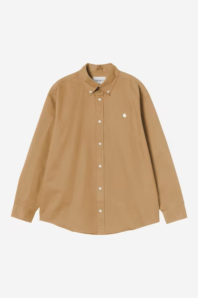 LS Madison Shirt WIP Dusty H – Brown 