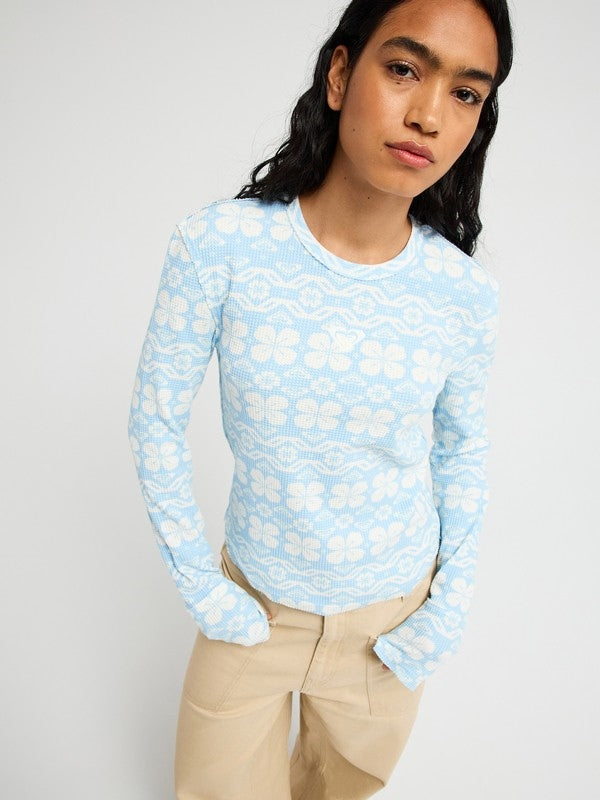 Snowflake Jam Cerulean