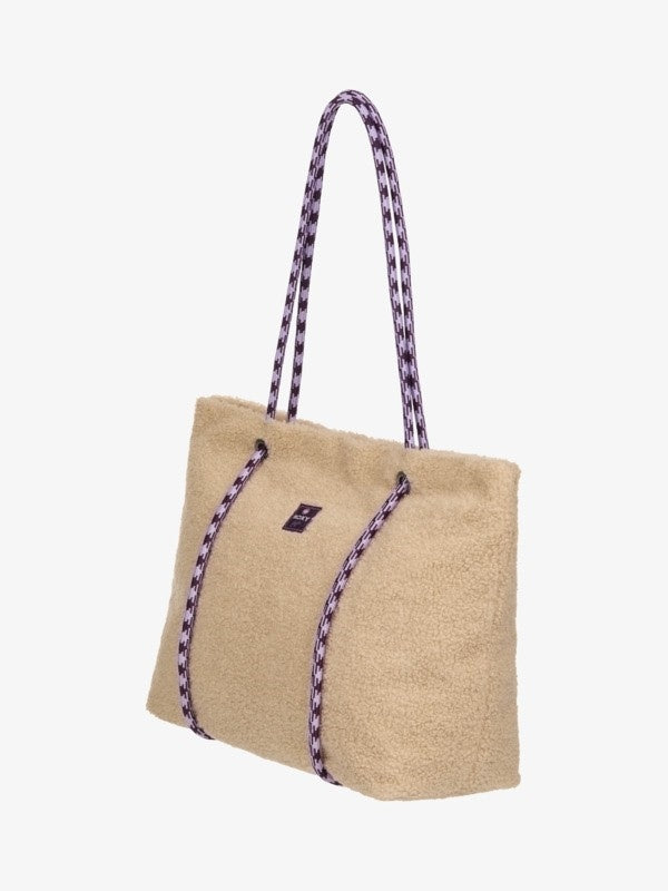 Electric Flow Sherpa Tote Pebble