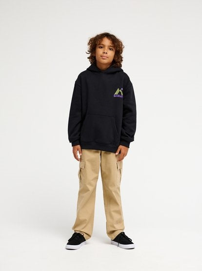 Graphic Hoodie Oversized Youth Black – BLACK 