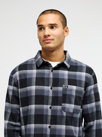 Motherfly Plaid LS Black