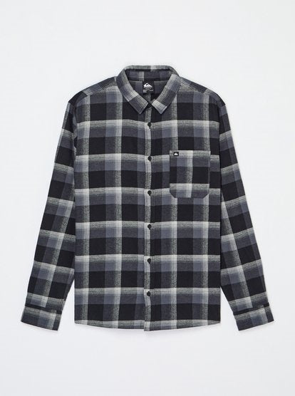 Motherfly Plaid LS Black