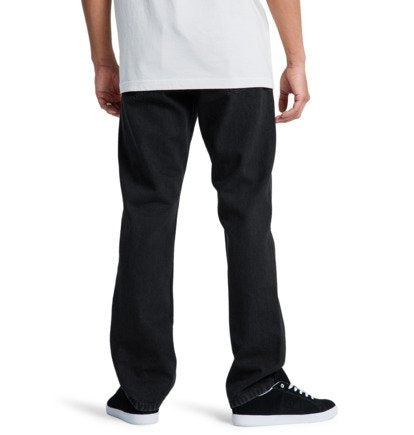 Straight Denim Pant Black