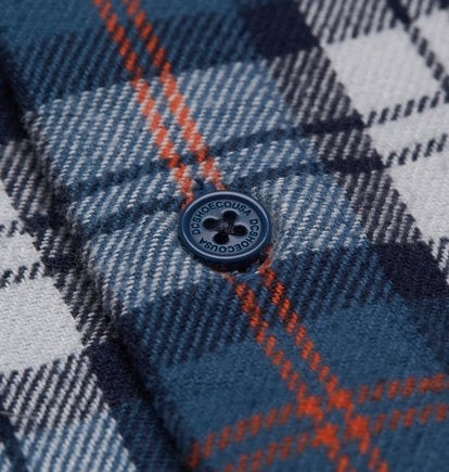 Marshal Flannel Real Teal