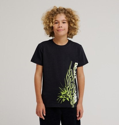 DC Side Flame HSS YTH – BLACK 