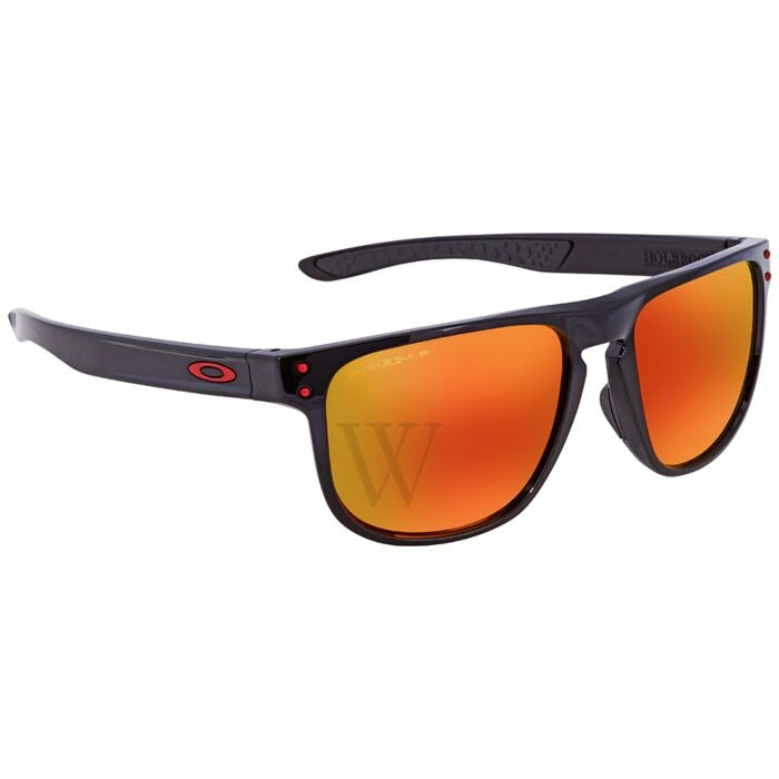 HOLBROOK POLISHED BLACK - PRIZM RUBY