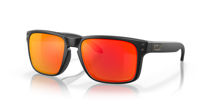 HOLBROOK MATTE BLACK - PRIZM RUBY
